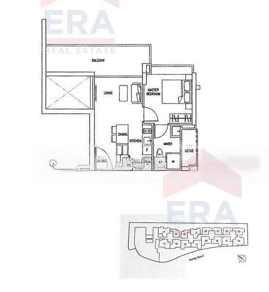 1 Bed Condo for Sale in  Suites At Orchard - Image 1